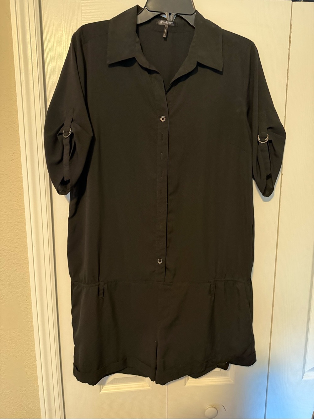 Daisy Fuentes Black Knit Top